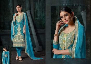 AAA Designer Kashmiri Queen Cotton Jacquard Dress