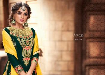 Aamyra Designer Kajra vol 9 Georgette Bridal Sharara Suits