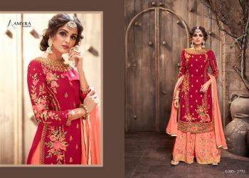 Aamyra Designer Kajra vol 9 Georgette Bridal Sharara Suits