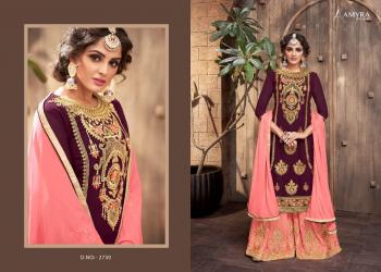 Aamyra Designer Kajra vol 9 Georgette Bridal Sharara Suits