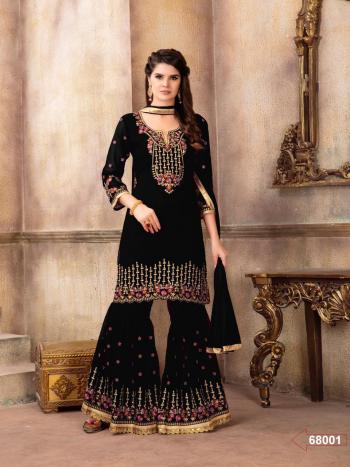 Aanaya vol 68 Georgette Sharara Wedding Salwar kameez wholesaler