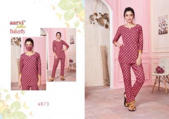 Aarvi fashion Butterfly vol 2 Top with pajama wholesale Price