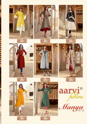 Aarvi-Fashion-Manya-vol-24-Party-wear-Kurtis-wholesaler-6