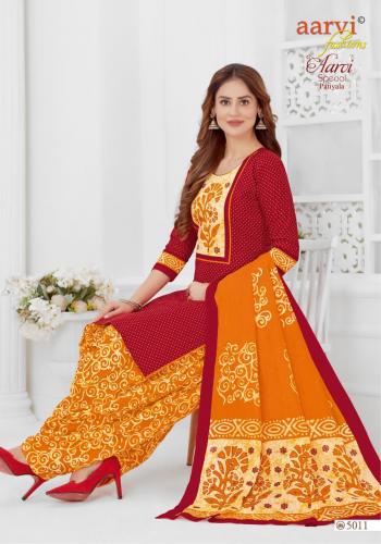 Aarvi Fashion Special patiyala vol 15 Cotton readymade dress