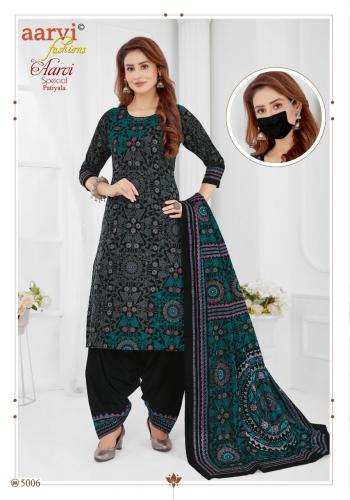 Aarvi Fashion Special patiyala vol 15 Cotton readymade dress