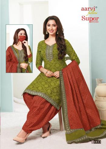 Aarvi fashion Super Patiyala vol 2 Cotton Dress buy wholesale price