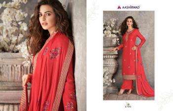 Aashirwad Gulkand Haseena Tussar Silk Salwar Kameez