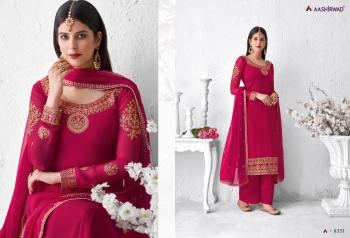 Aashirwad Saffron Georgette Salwar Kameez wholesaler