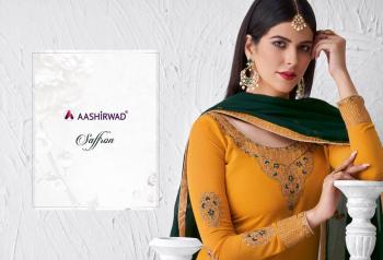 Aashirwad Saffron Georgette Salwar Kameez wholesaler