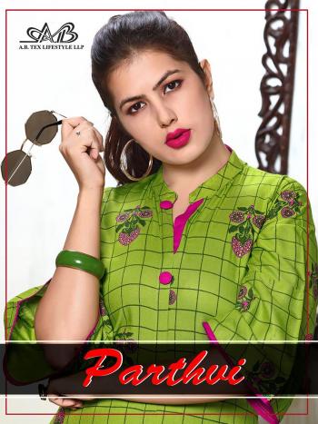 AB tex Parthvi Rayon Daily wear kurtis wholesaler