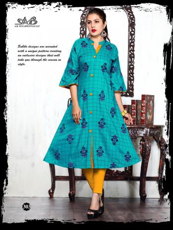 AB tex Parthvi Rayon Daily wear kurtis wholesaler