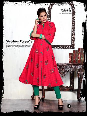 AB tex Parthvi Rayon Daily wear kurtis wholesaler