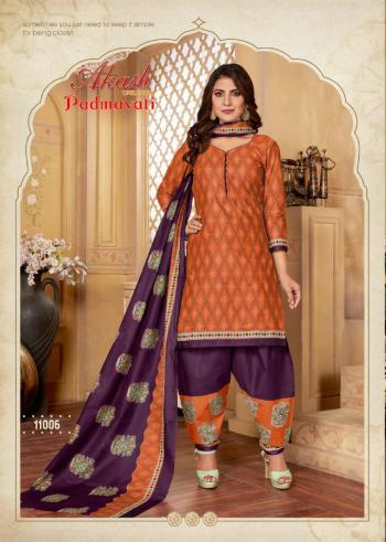 Akash Padmavati vol 11 Cotton Punjabi dress material catalog