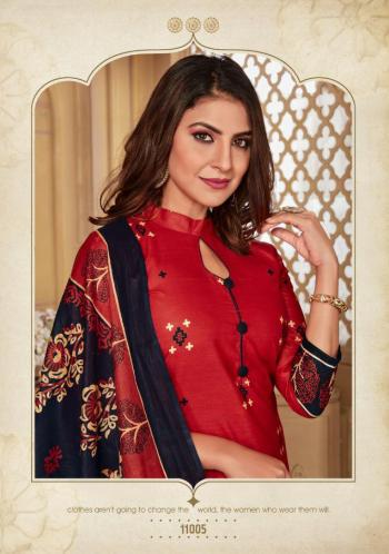 Akash Padmavati vol 11 Cotton Punjabi dress material catalog