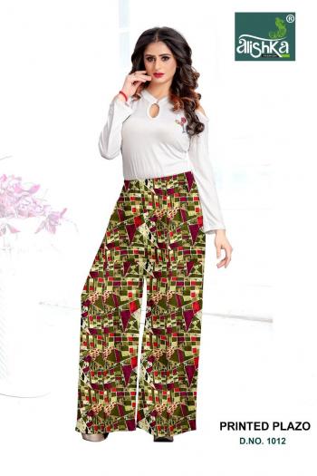 Alishka fashion Rayon print palazzo wholesaler