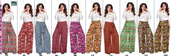 Alishka fashion Rayon print palazzo wholesaler