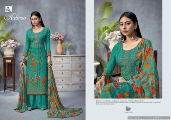 Alok-Suits-Aabroo-French-Print-Salwar-Kameez-wholesaler-5