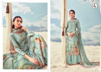 Alok Suits Aaisha vol 2 Pure Zam Digital Print Suits catalog