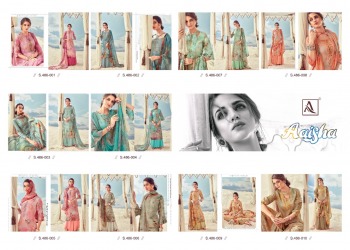 Alok Suits Aaisha vol 2 Pure Zam Digital Print Suits catalog