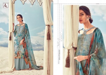 Alok Suits Aaisha vol 2 Pure Zam Digital Print Suits catalog