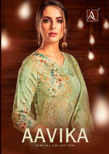 Alok Suits Aavika zam Cotton Salwar kameez wholesaler