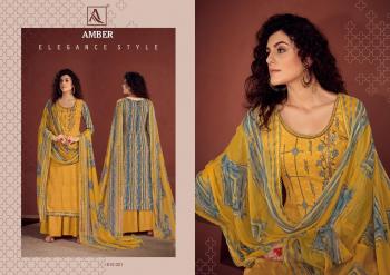 Alok Suits Amber Rayon Work Salwar Kameez catalog