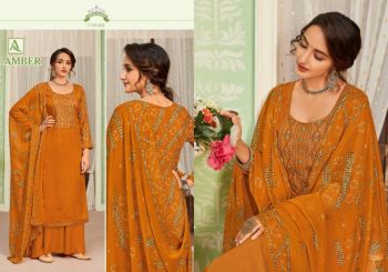 Alok Suits Amber Viscose Rayon Salwar Kameez