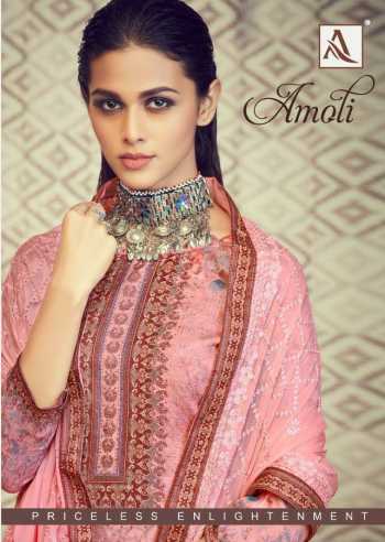 Alok Suits Amoli Zam Cotton Salwar Kameez Wholesaler