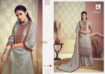 Alok Suits Amoli Zam Cotton Salwar Kameez Wholesaler