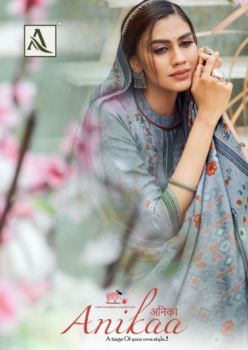 Alok Suits Anikaa pashmina winter Woollen Suits wholesaler