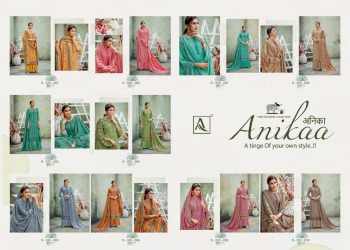 Alok Suits Anikaa pashmina winter Woollen Suits wholesaler