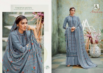 Alok Suits Anikaa pashmina winter Woollen Suits wholesaler