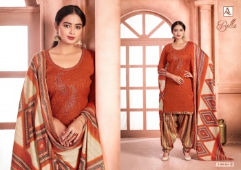 Alok Suits Bella Pashmina Punjabi Dress wholesale price