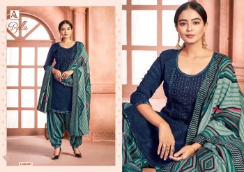 Alok Suits Bella Pashmina Punjabi Dress wholesale price