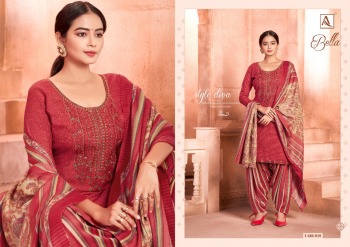 Alok Suits Bella Pashmina Punjabi Dress wholesale price