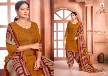 Alok Suits Bella Pashmina Punjabi Dress wholesale price