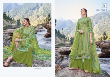Alok Suits bhuvika Pashmina Salwar Kameez wholesaler