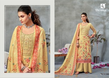 Alok Suits Devangi Zam print Salwar Kameez wholesaler