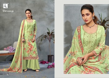 Alok Suits Devangi Zam print Salwar Kameez wholesaler