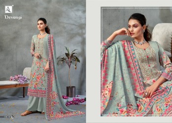 Alok Suits Devangi Zam print Salwar Kameez wholesaler