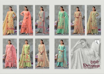 Alok Suits Devangi Zam print Salwar Kameez wholesaler