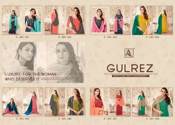 Alok Suits Gulrez Jam Cotton Salwar Kameez wholesaler