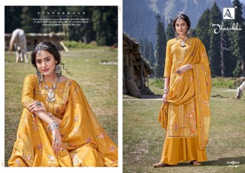 Alok Suits Jharokha Pashmina winter Salwar Kameez wholesaler