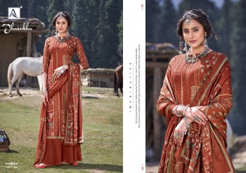 Alok Suits Jharokha Pashmina winter Salwar Kameez wholesaler