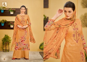 Alok Suits Khwaab Zam print Salwar Kameez wholesaler