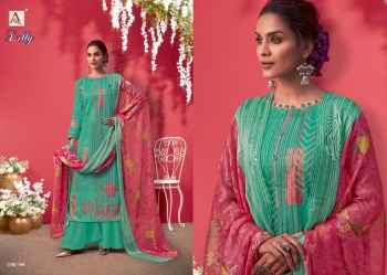 Alok Suits Lilly Jam Cotton Salwar kameez wholesaler