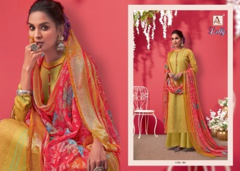 Alok Suits Lilly Jam Cotton Salwar kameez wholesaler