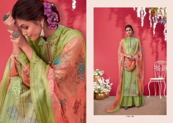 Alok Suits Lilly Jam Cotton Salwar kameez wholesaler