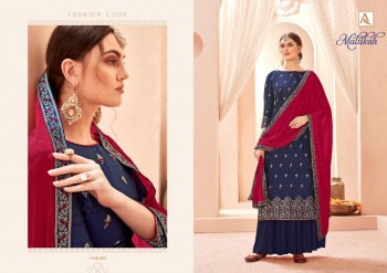 Alok Suits Malikah Dola Jacquard Salwar Kameez wholesaler