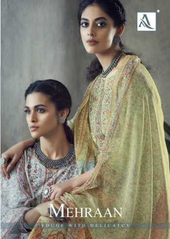 Alok Suits Mehraan Muslin Digital Print Salwar Kameez catalog